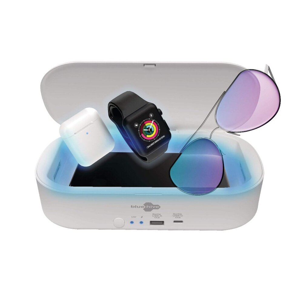 NWT Bluehive UV Phone Sterilizer Box & Wireless Charging - Picture 4 of 7
